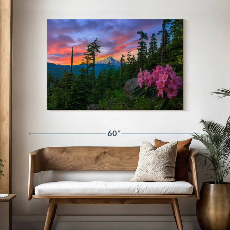 Alvord Mount Hood Forest, 32" H x 48" W