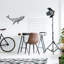 Élégant accessoire mural décoratif en métal noir, 22,0 po x 12,2 po | Fabrication 100% métal, épaisseur: 0,05 pouce | Parfait pour la décoration intérieure et les intérieurs modernes, design élégant et durable