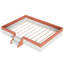 Lit de plancher rembourré avec lumières DEL et clôture-1259405258-1259405260