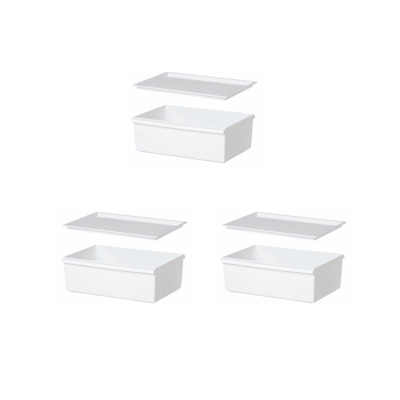 Just it Container 3 Wide Shallow with Lid