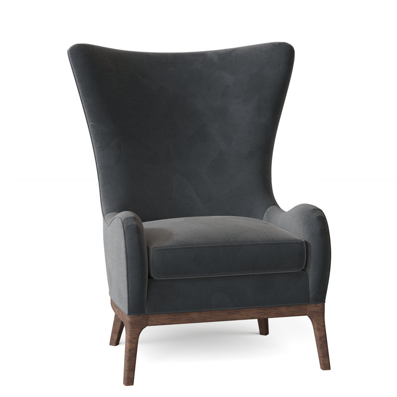 Casper Wingback Chair, Tobacco, 4787 Mineral
