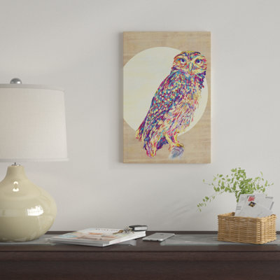 «Owls» sur toile