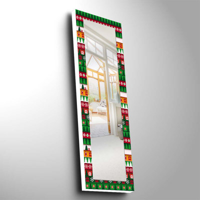 Engineered Wood Flat Wall Mirror