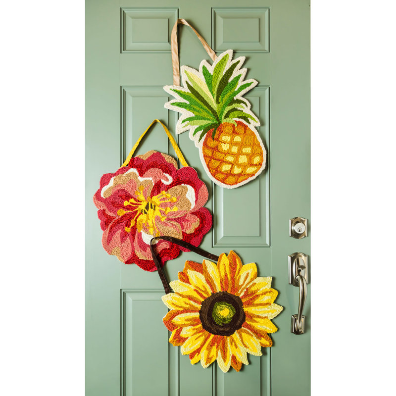 Décoration de porte tournesol Teterboro