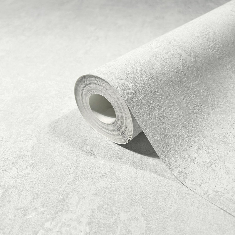 City Romance Industrial Wallpaper, White