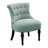 Chenille Upholstered Button Tufted Wingback Side Chair-351151114