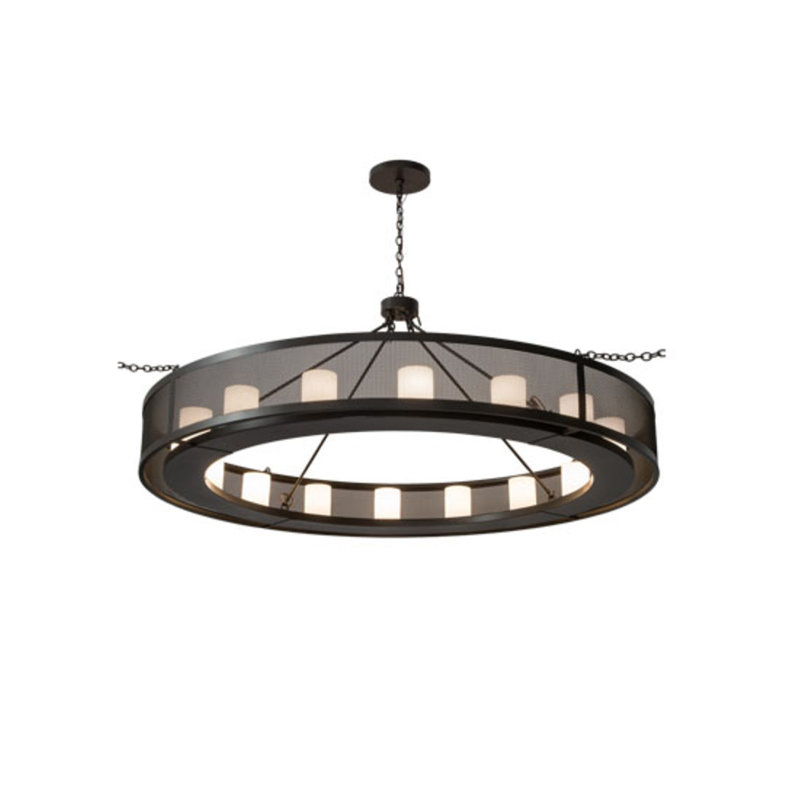 Loxley 16 - Light Drum Chandelier
