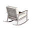 Chaise berçante en eucalyptus, gris bois flottant, confortable avec coussins bourgogne, conception antirouille résistante à la rouille-1128655375