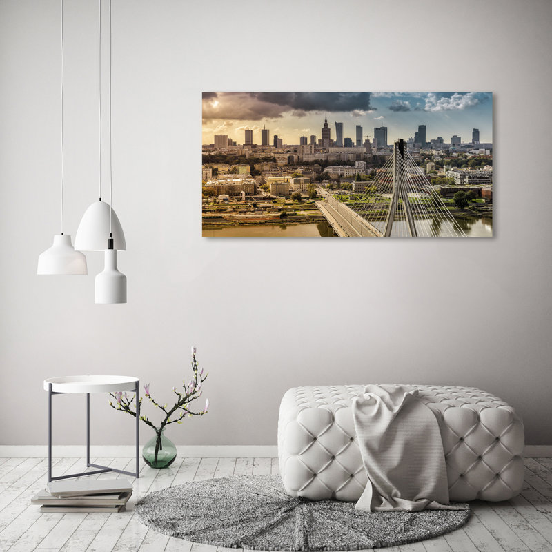 Warsaw Poland - Wrapped Canvas Print