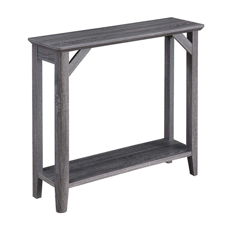 Keffer 36'' Console Table, Weathered Gray