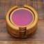 Ensemble de sous-verres 7 pièces Deep Rose