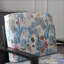 Fauteuil d'appoint en velours bleu royal rétro Mid-Century Balcon