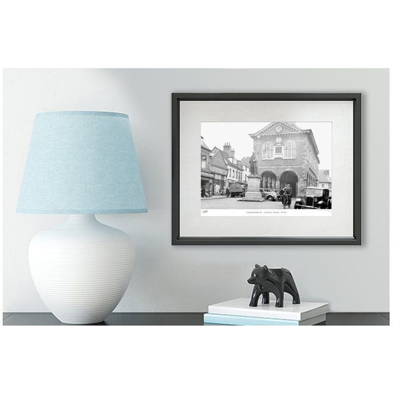 Tamworth, Town Hall 1949 - Single Picture Frame Print, 45cm H x 60cm W x 2.3cm D