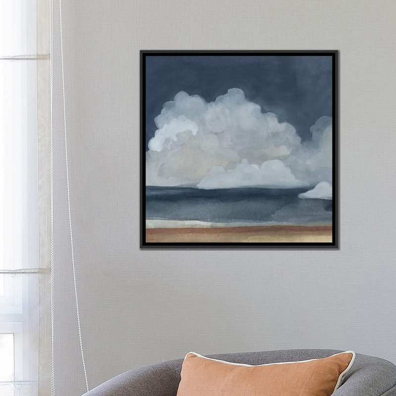 «Cloud Landscape III» par Emma Scarvey - Estampe numérique sur toile tendue avec châssis, H 18 po x l 18 po x P 1,5 po