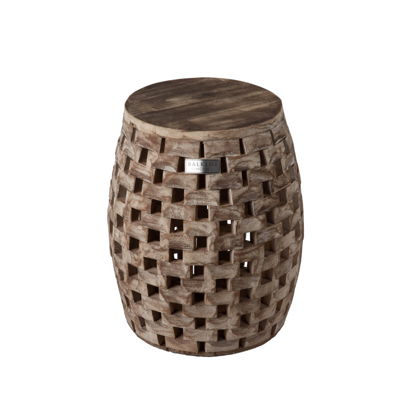 Table de bout avec tabouret de jardin Axen
