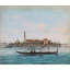 «Venise, vue de San Lazzaro Degli Armeni» par Giuseppe Bernardino Bison - Art mural sur toile tendue avec châssis-1271637746