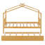 Lit simple en bois avec lit gigogne simple-91803400