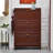 Walnut Aluminum Shoe Storage