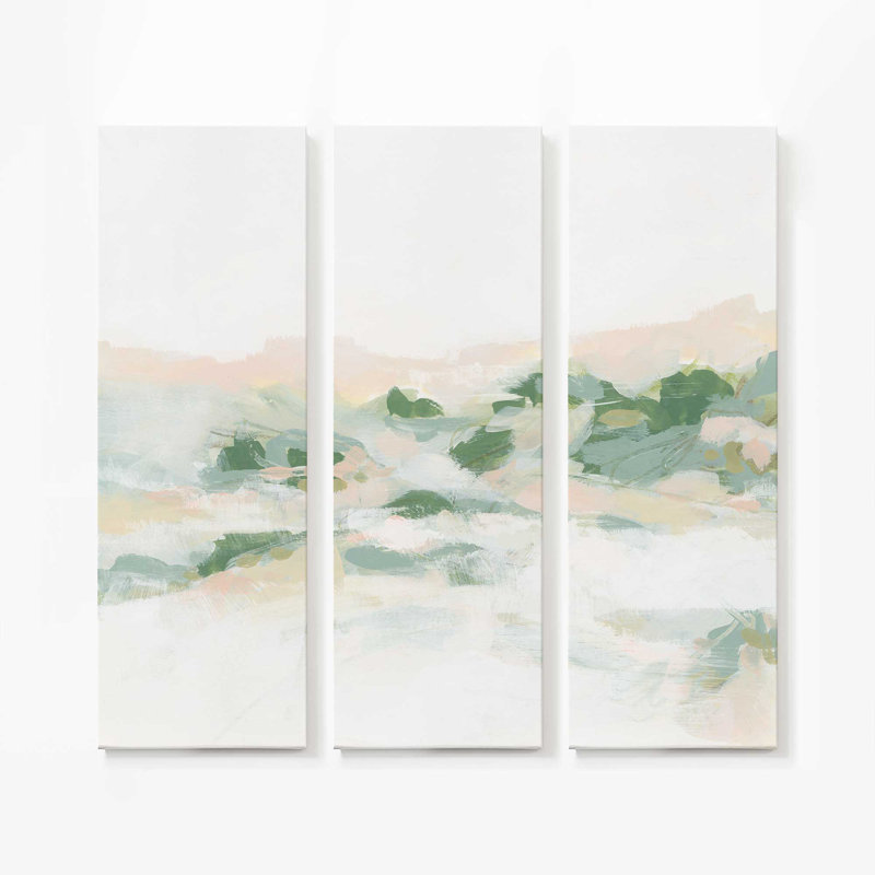 «Pastel Wilderness II», H 60 po x l 60 po x P 1,25 po, Toile tendue, 3