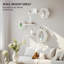 Ensemble de 3 tablettes murales Hexagon
