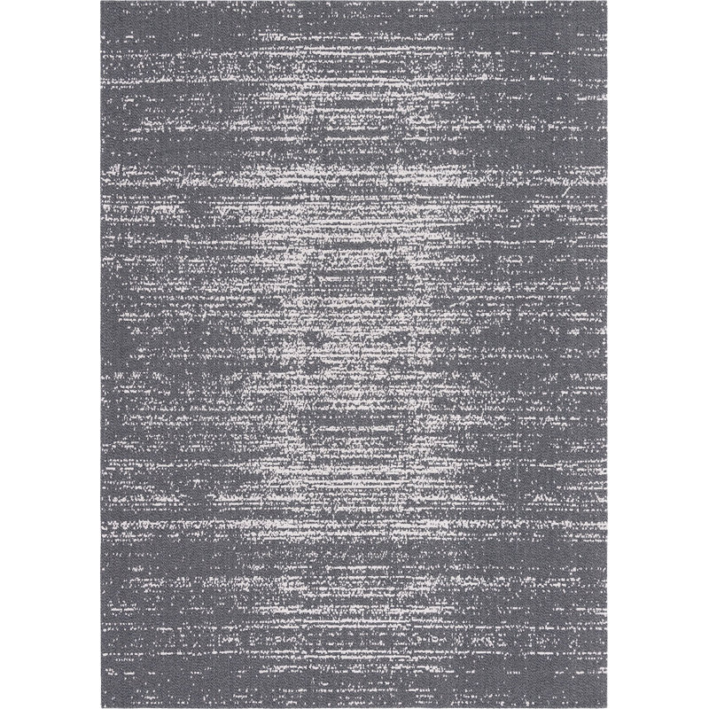 Dorrien Cotton Abstract Indoor Rug, Rectangle 7'5" x 10'
