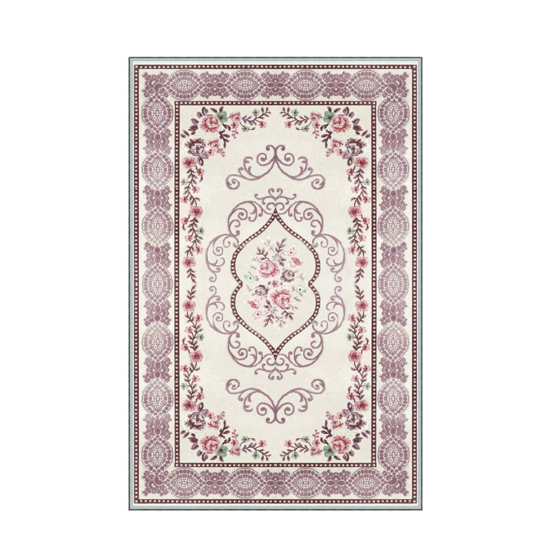 Elegant Hall Carpet, 31.5 x 78.7 inches | 100% Polyester, 0.4 inch Pile Height | Antibacterial, Non-Slip PVC Felt Dot Underside | Machine Washable, Durable Woven Design | Perfect for Entryways & Living Spaces