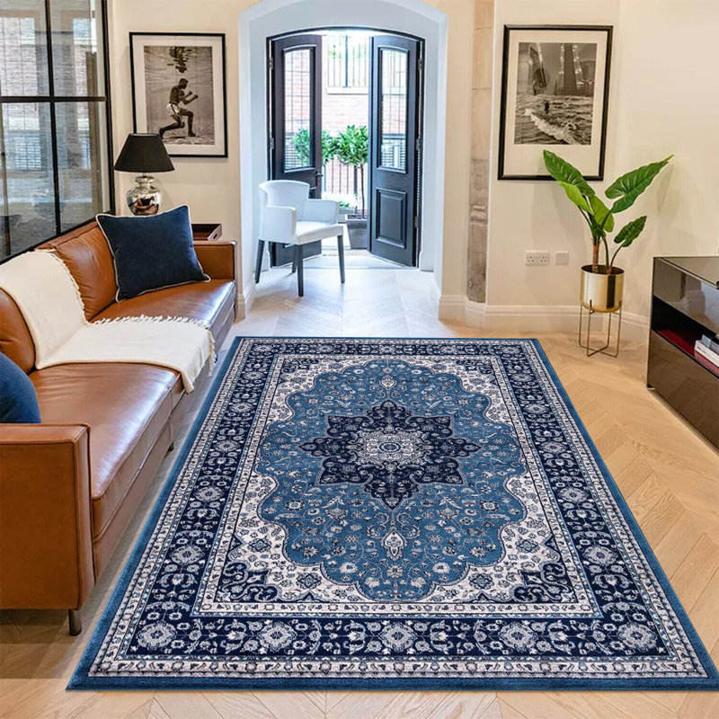 Assylbek Oriental Area Rug, Rectangle 60 x 110cm