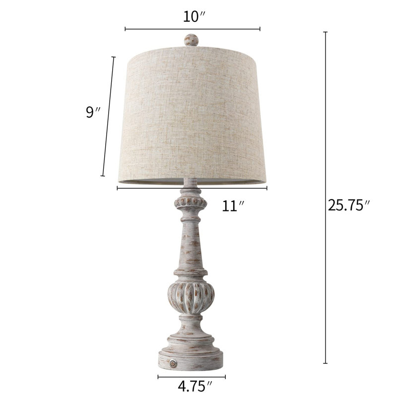 Resin USB Table Lamp