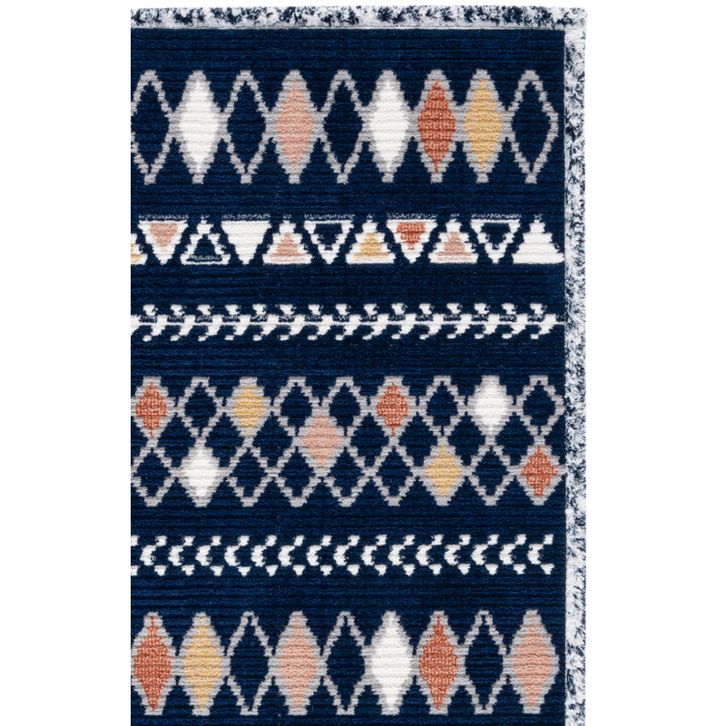 Khiala Performance Geometric Rug, Rectangle 9' x 12'