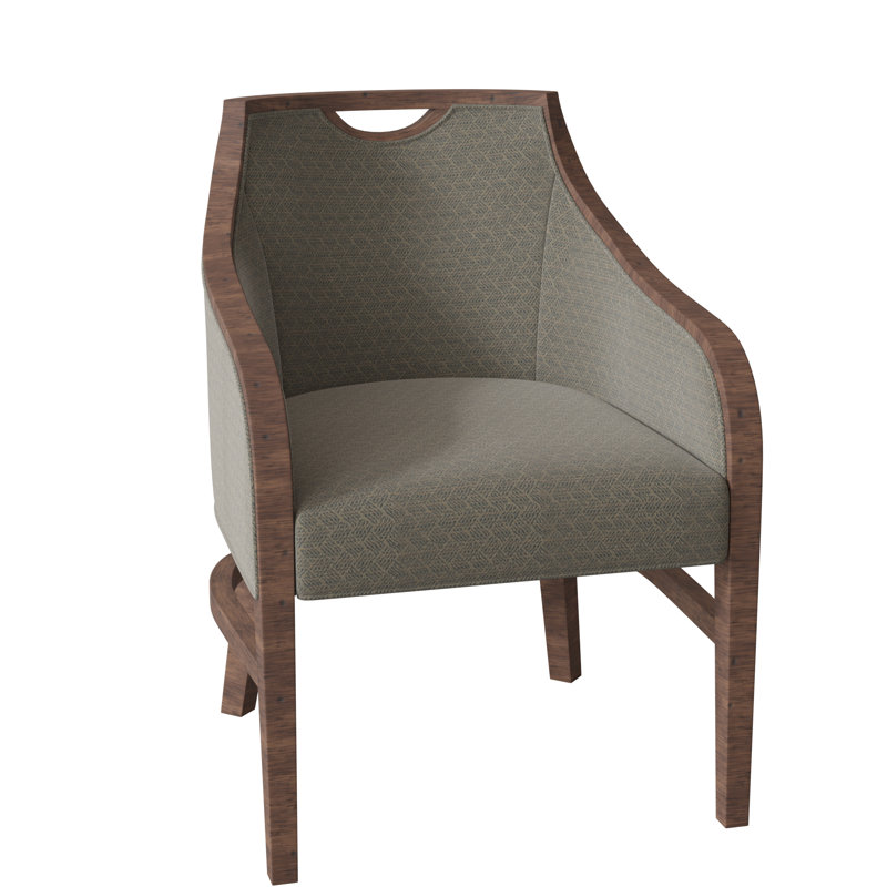 Fauteuil l 24 po Anthony, Tabac, 9508 oléfine fumée