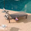Chaises longues surdimensionnées en résine de 74 po avec dossier réglable à 5 niveaux et porte-gobelet pour piscine, patio, plage, cour (2 pièces)-1656848394-1664334231