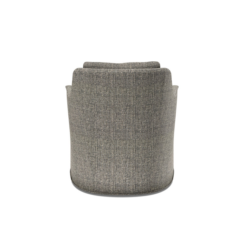 Arcadia Flared Arm Swivel Glider, Boundless Slate