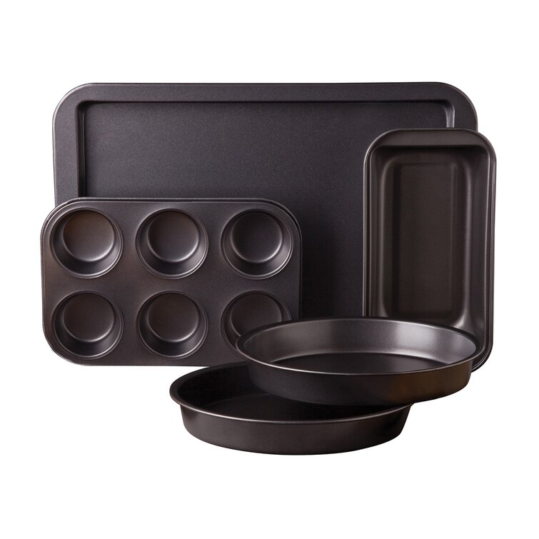 Mainstays 9 x 13 Nonstick Steel Cake Pan with Plastic Lid