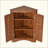 Triangle Bathroom Storage Cabinet With Adjustable Shelves, Freestanding Floor Cabinet For Home Kitchen-1789358994