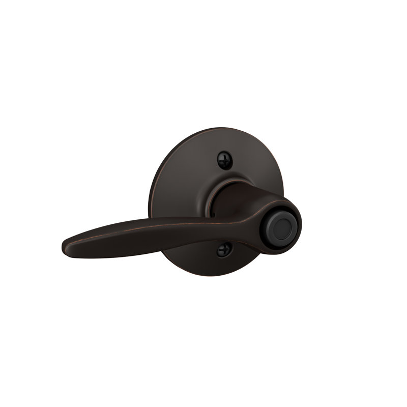 Delfayo Lever Bed & Bath Lock, Bronze