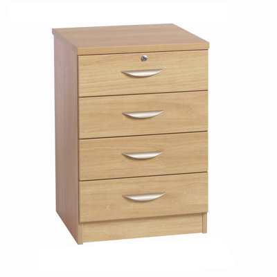 Aiden 48cm Wide 4 -Drawer File Cabinet