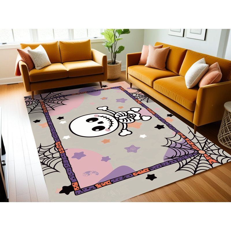 Tapis lavable Keyshawna, Rectangulaire 2 pi x 3 pi