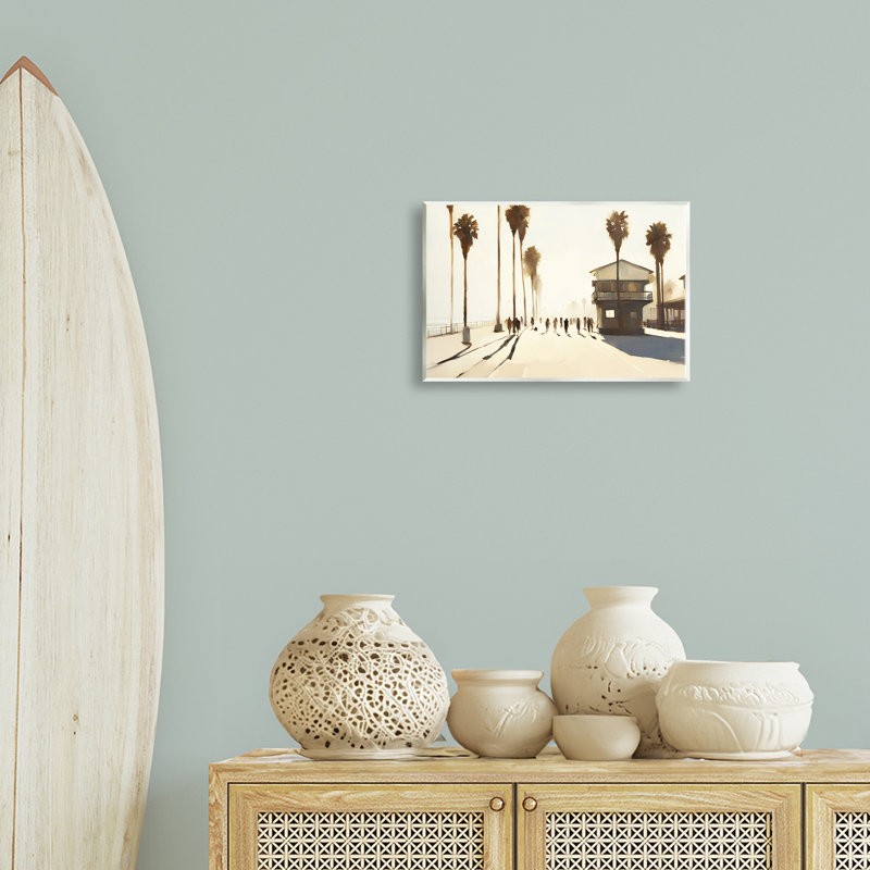 Art tropical sur bois par Noah Bay, H 10 po x l 15 po