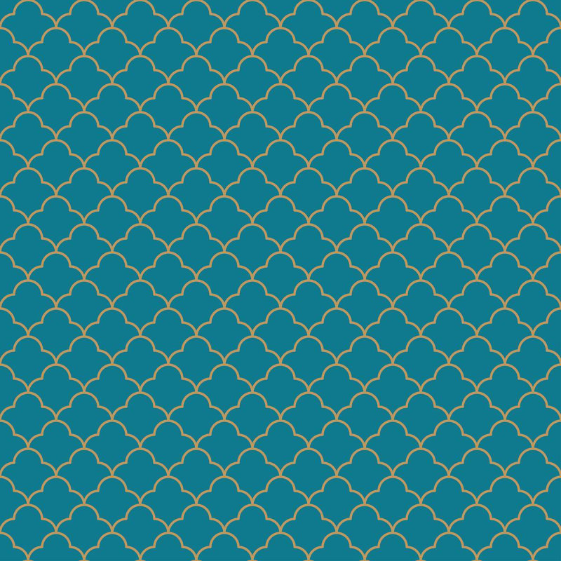 Rouleau de papier peint Delberta, L 10,5 po x l 24 po, Bleu foncé