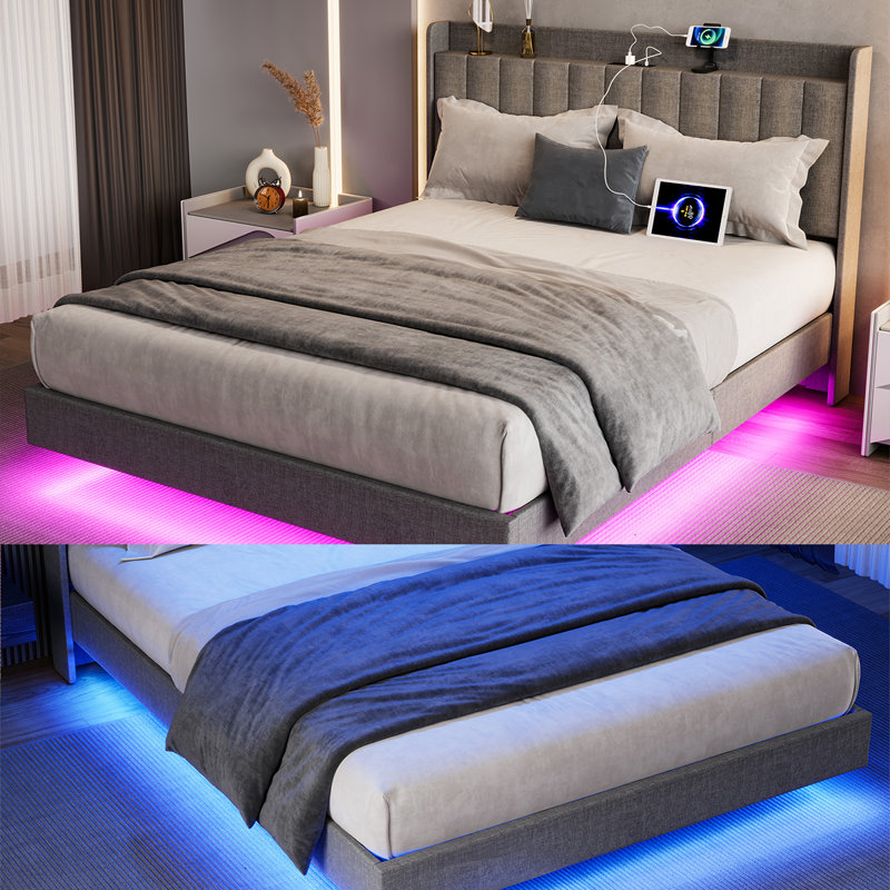 Lit plateforme, Très grand
