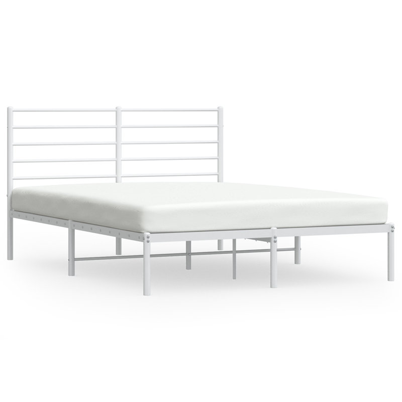 Makahla Bed, White, 150 x 200cm 