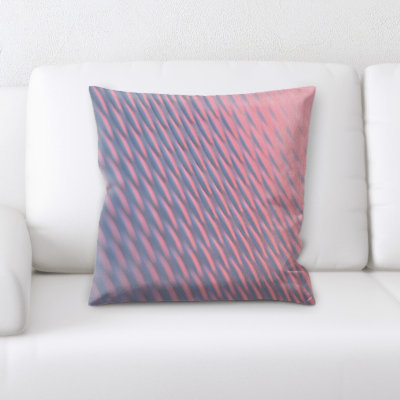 Microsuede Reversible Throw Pillow