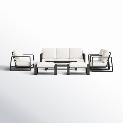 Leanna 7-Person Complete Patio Set
