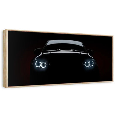 Voiture noire de luxe