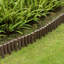 Bordure de pelouse décorative H 9,25 po x l 11 po