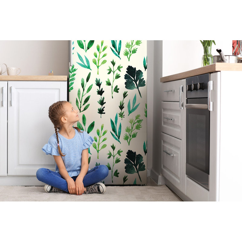Plants & Flowers Door Decal