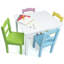 Kids 5 Piece Rectangular Play Or Activity Table and Chair Set-1170694469