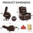 PU Leather Power Lift Recliner Chair with Power-Remote, Heat Massage and Heavy Duty Motion Mechanism-1103180113
