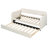 Upholstered Daybed Sofa Bed Twin Size With Trundle Bed And Wood Slat ,Beige-637069699