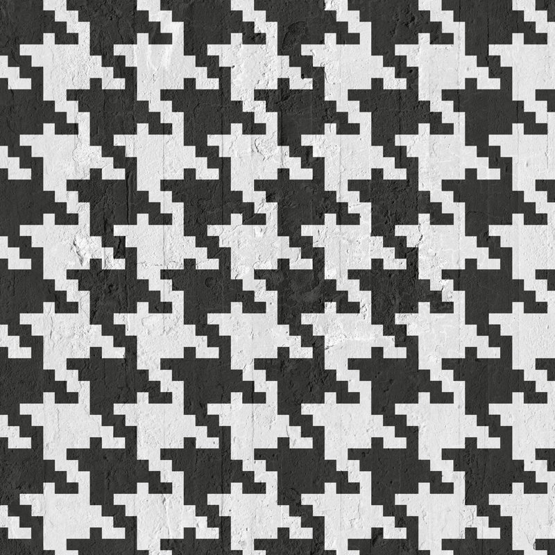 Indre 10m x 52cm Matte Paste the Wall Wallpaper Roll, Black